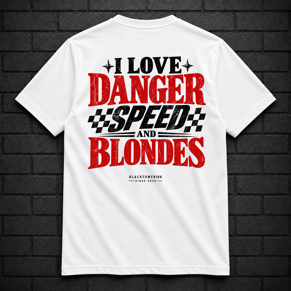I Love Danger, Speed and Blondes
